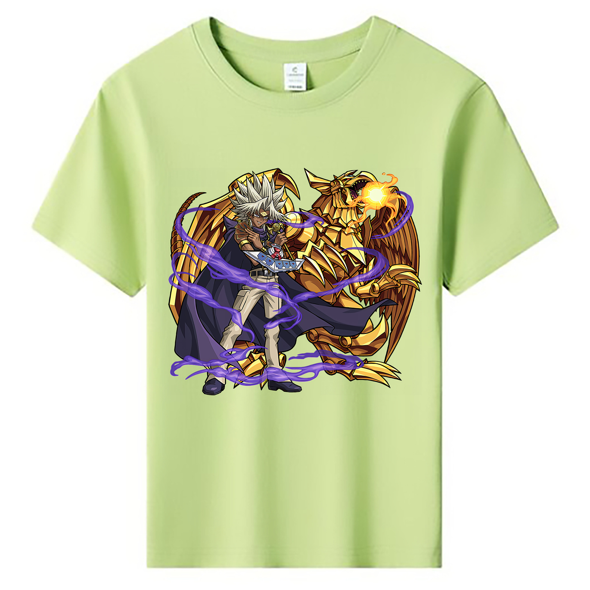 （画像用） 遊☆戯☆王 Yu-Gi-Oh! 綿100％キッズTシャツ（フロントプリント）